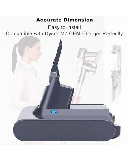 باتری جایگزین Dyson V7 اروپایی — تصویر ۶