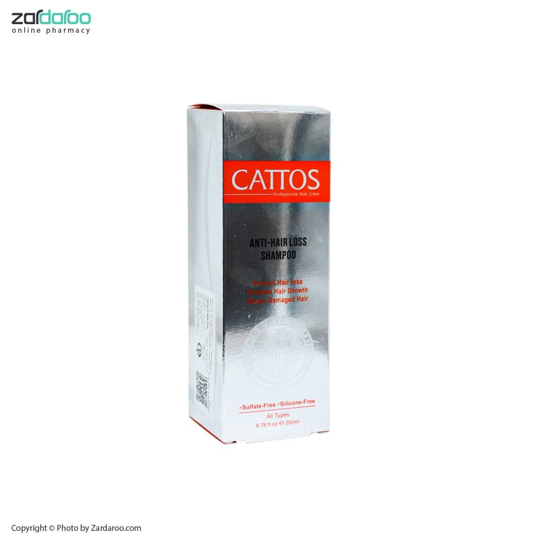 شامپو ضد ریزش و تقویت کننده مو کاتوس Cattos