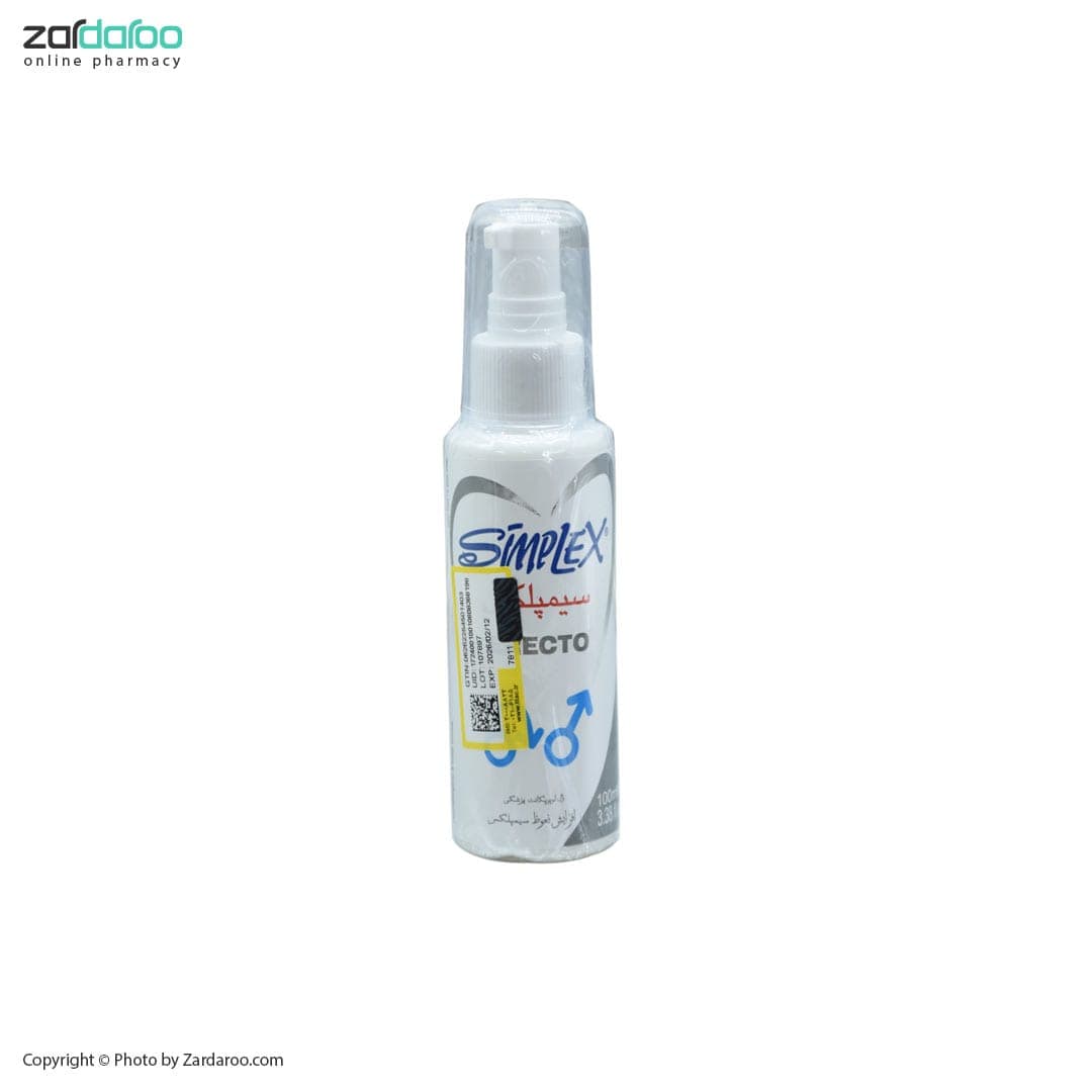 ژل لوبریکانت مدل erecto سیمپلکس Simplex
