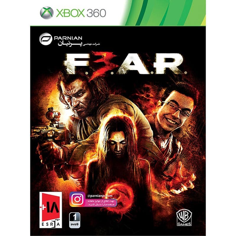 FEAR 3-XBOX-پرنیان-1DVD9 — تصویر ۲