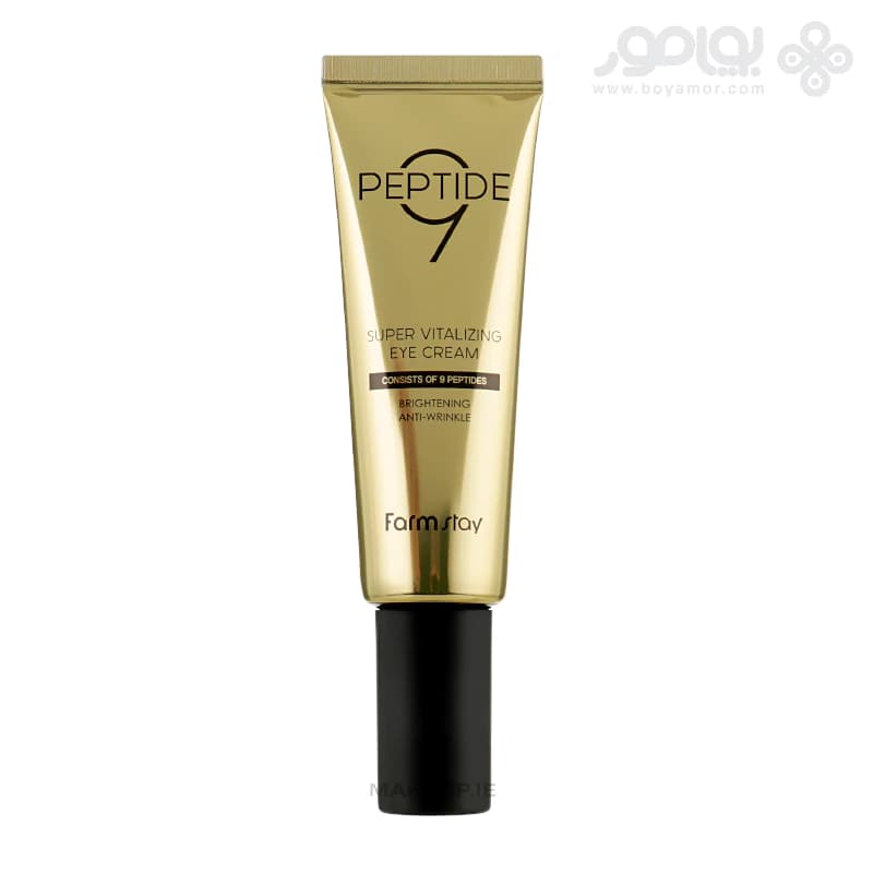 کرم ضد چروک دور چشم فارم استی مدل 9 PEPTIDE