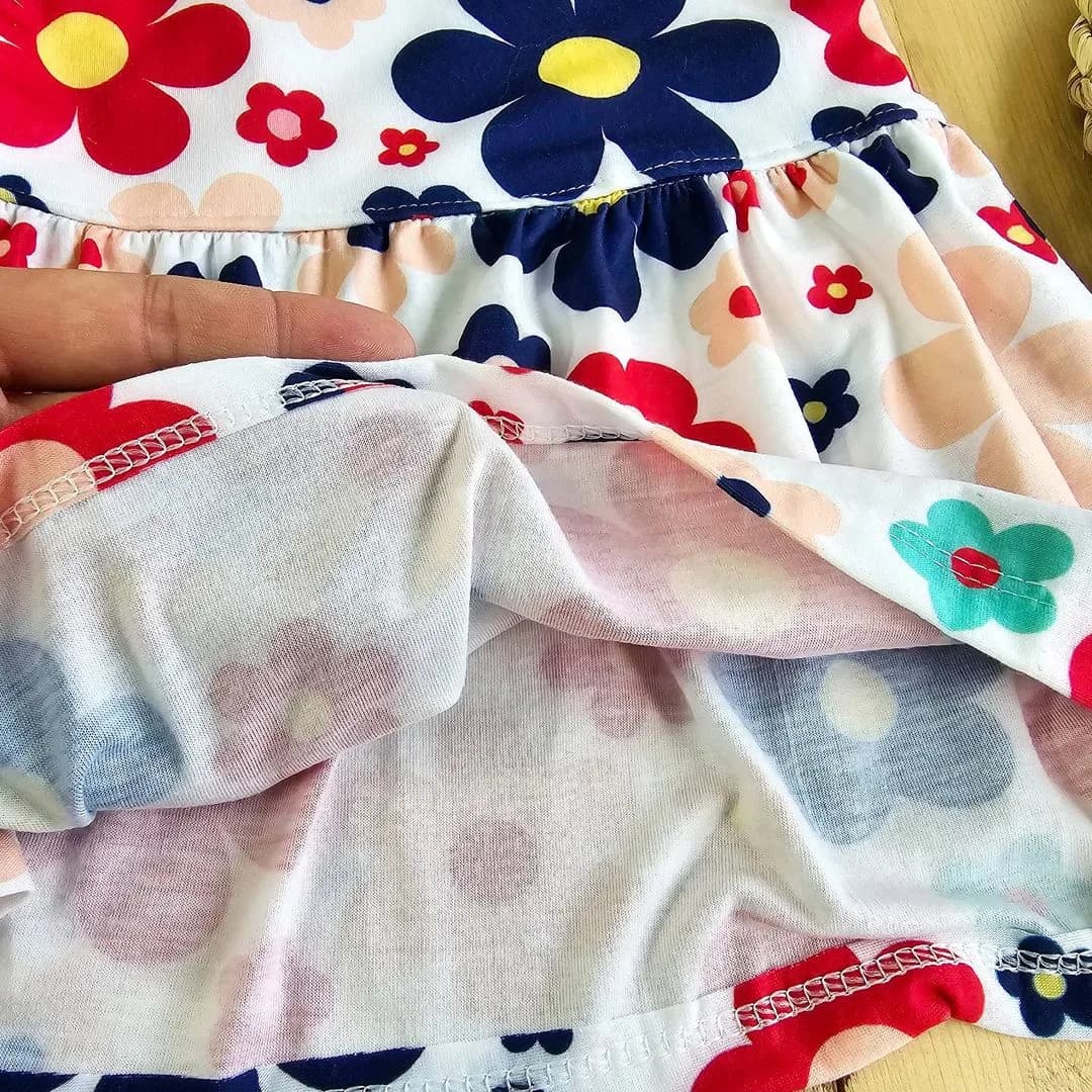 سارافون شورت گل گلی کد 3269 — تصویر ۲
