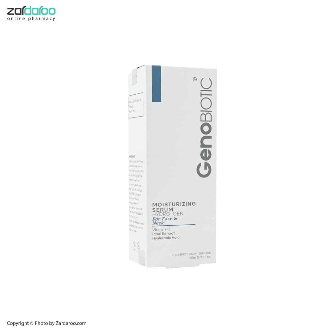 سرم رطوبت رسان صورت و گردن ژنوبایوتیک Geno Biotic