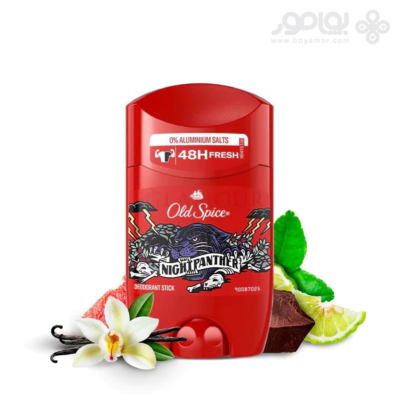 استیک دئودورانت الد اسپایس مدل NIGHTPANTHER حجم 50 میل — تصویر ۲