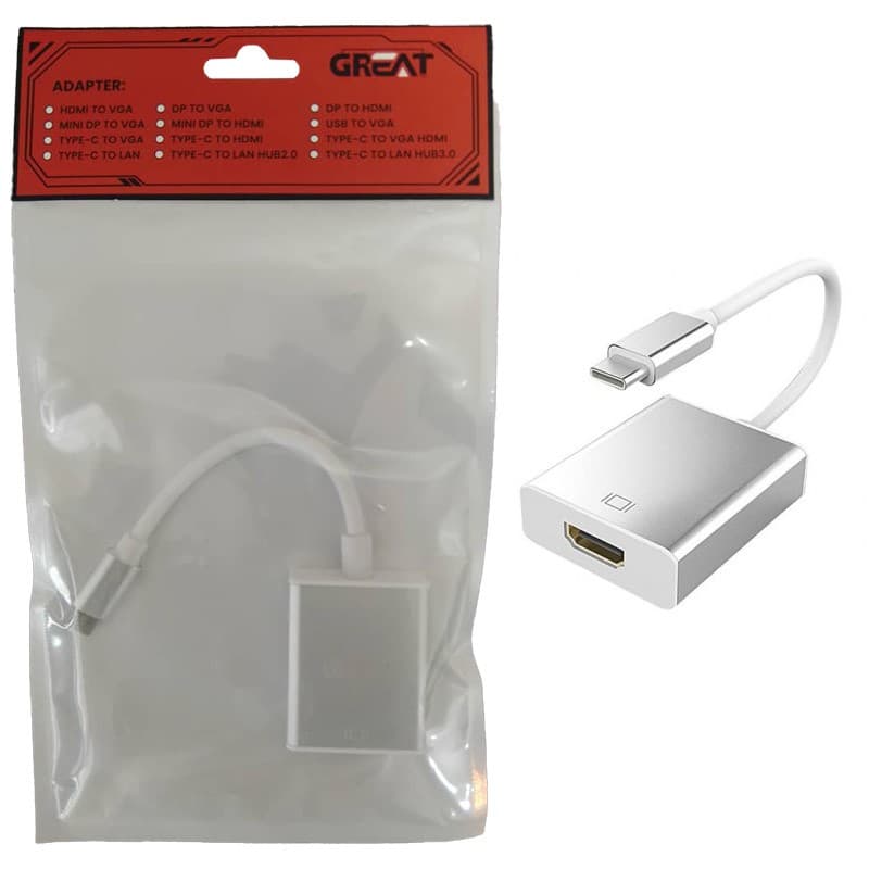 تبدیل Type-c to HDMI GREAT — تصویر ۲