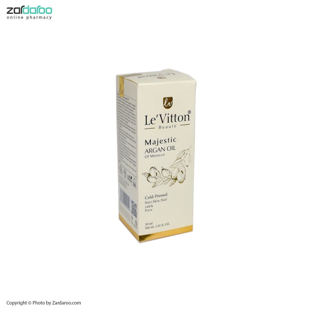روغن آرگان خالص مدل Majestic لویتون Le’Vitton