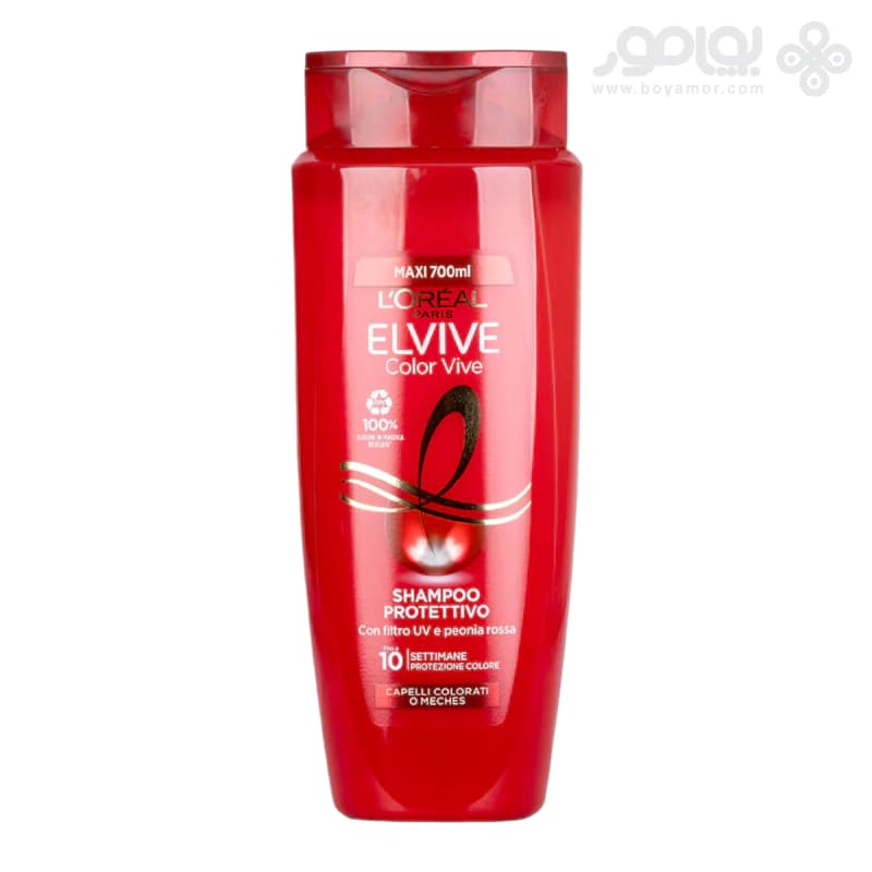 شامپو موهای رنگ شده لورال ELVIVE مدل COLOR VIVE حجم 700 میل