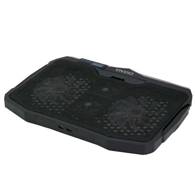 کول پد چهار فن تنظیم ارتفاع LED دار Diana D-18 — تصویر ۴