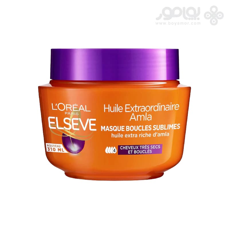 ماسک موی موهای فر لورال ELSEVE مدل HUILE EXTRAORDINAIRE AMLA