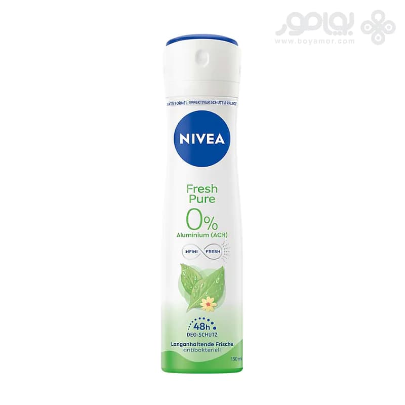 اسپری زنانه نیوا مدل FRESH PURE حجم 150 میل