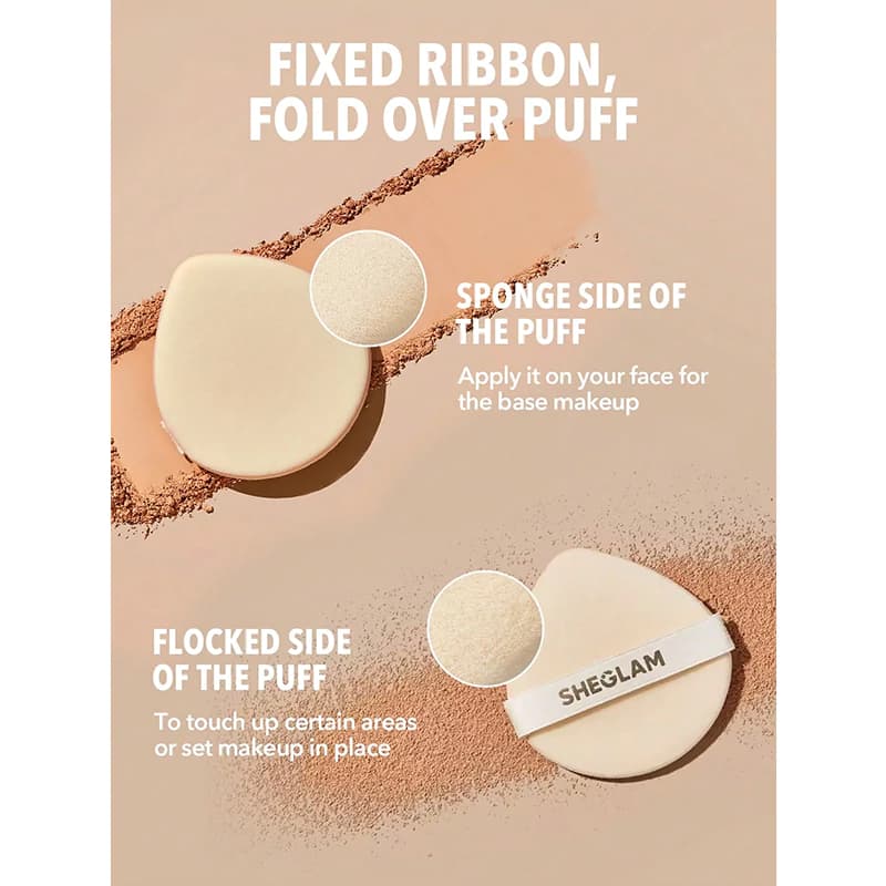 پنکیک شیگلم مدل SKIN FOCUS رنگ SAND وزن 11 گرم — تصویر ۵