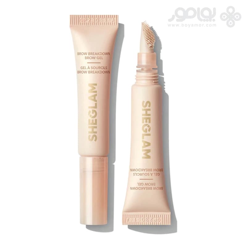 ژل ابرو تیوبی شیگلم مدل BROW BREAKDOWN وزن 6.8 گرم — تصویر ۲