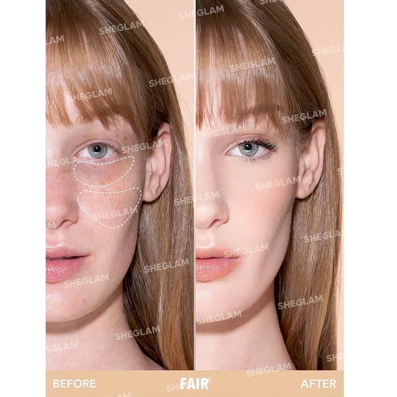 کانسیلر سر اسفنجی شیگلم مدل COMPLEXION BOOST رنگ FAIR — تصویر ۲