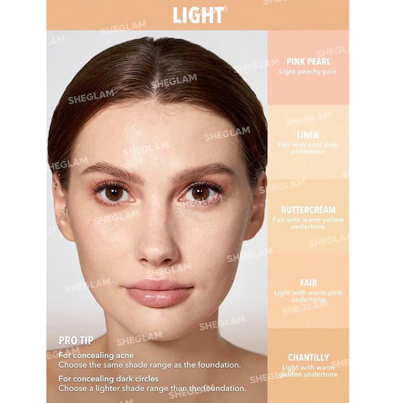 کانسیلر سر اسفنجی شیگلم مدل COMPLEXION BOOST رنگ FAIR — تصویر ۴