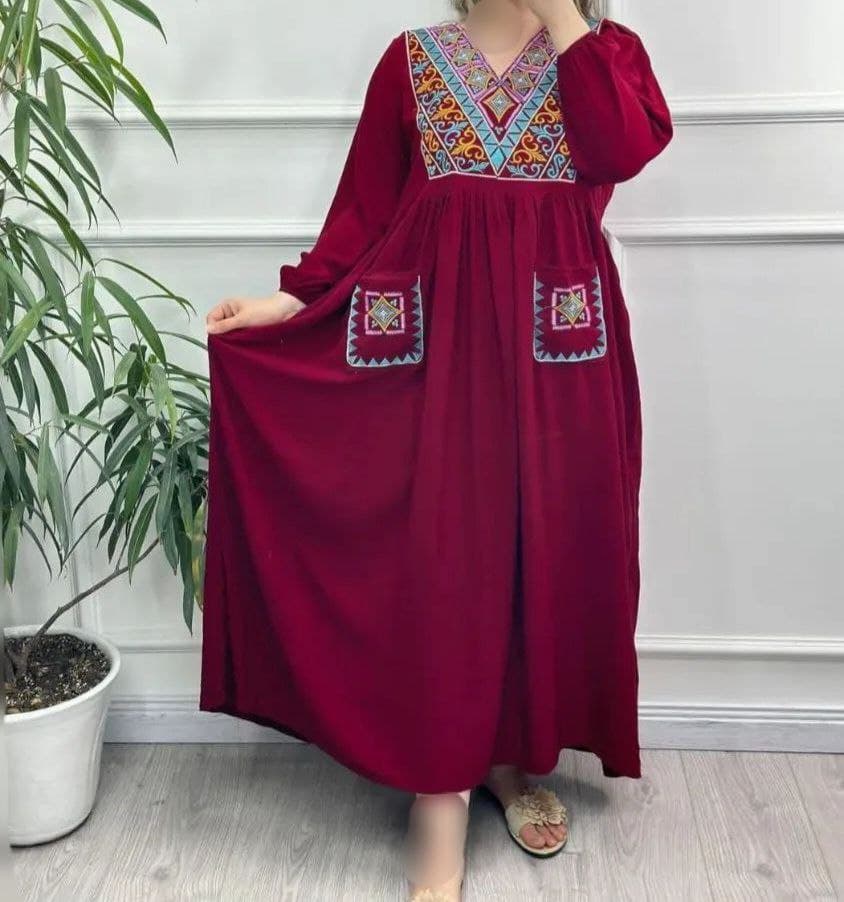 ساحلی نخی گلدوزی/کد6363