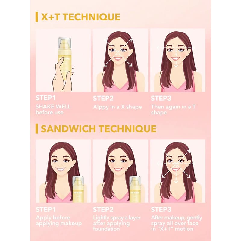 اسپری فیکس مات کننده شیگلم مدل MATTE FRESH حجم 55 میل — تصویر ۲