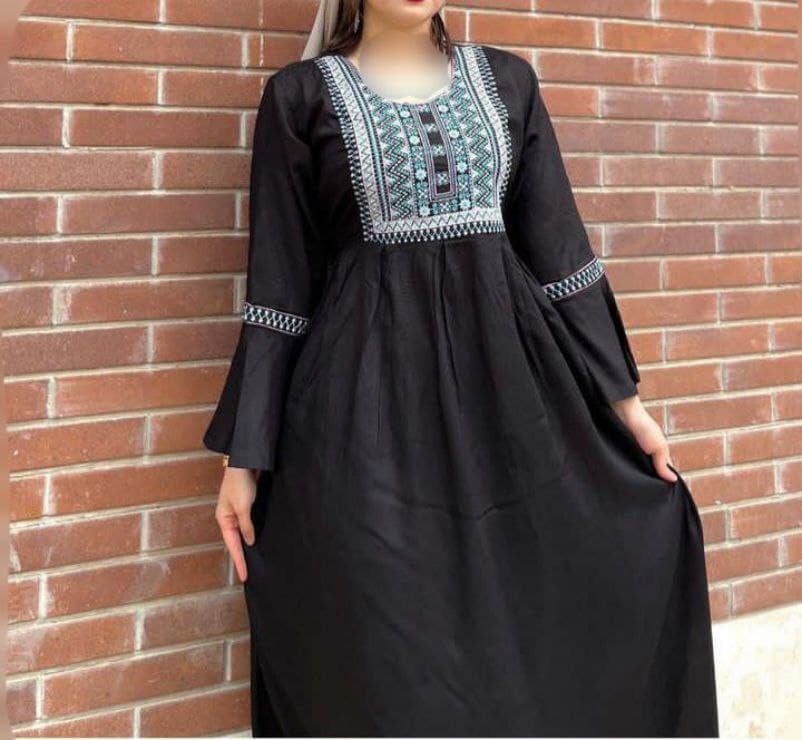ساحلی نخی زنانه گلدوزی وارداتی/کد6275 — تصویر ۲