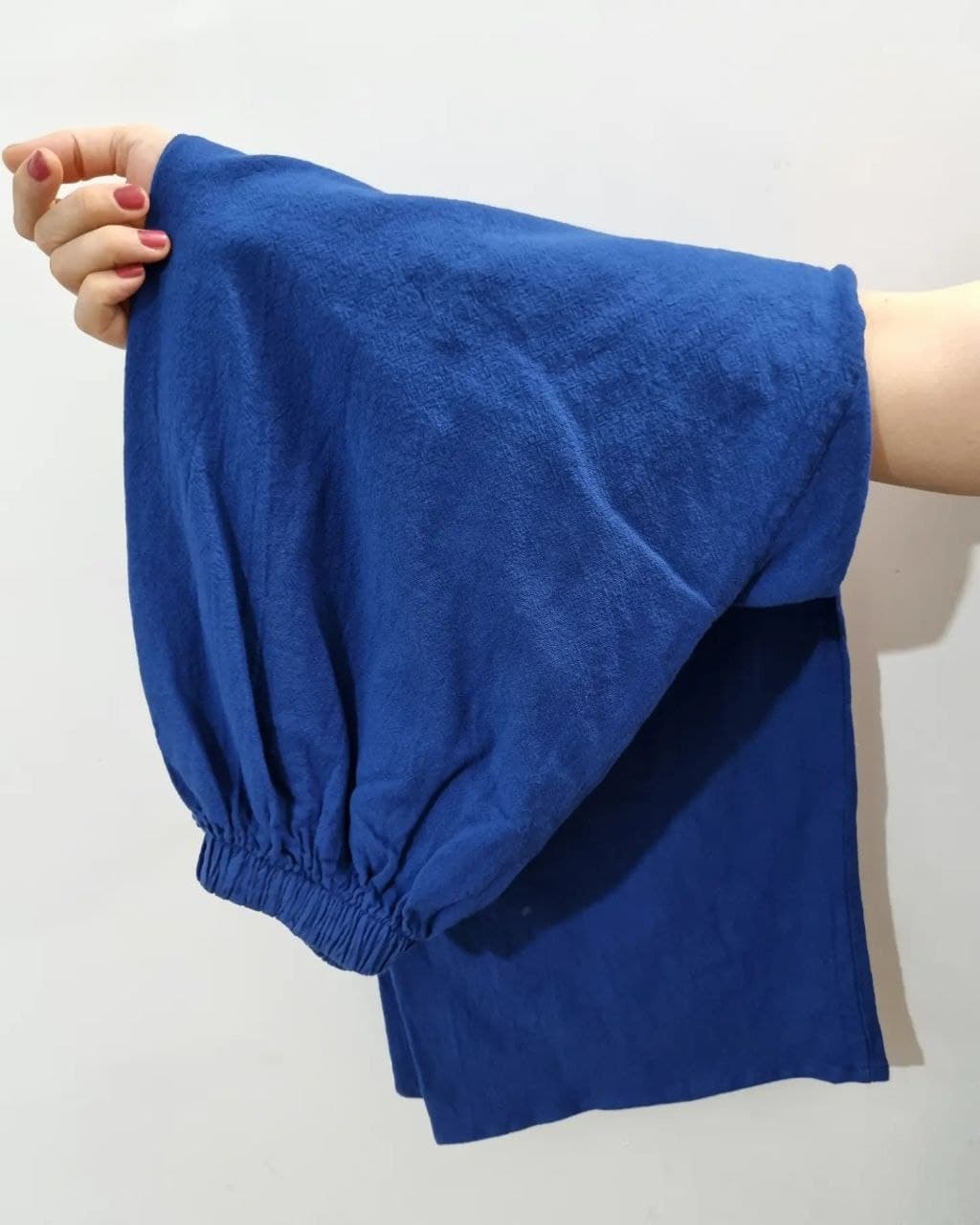 شلوار الیاف طبیعی راسته زنانه/کد6249 — تصویر ۳