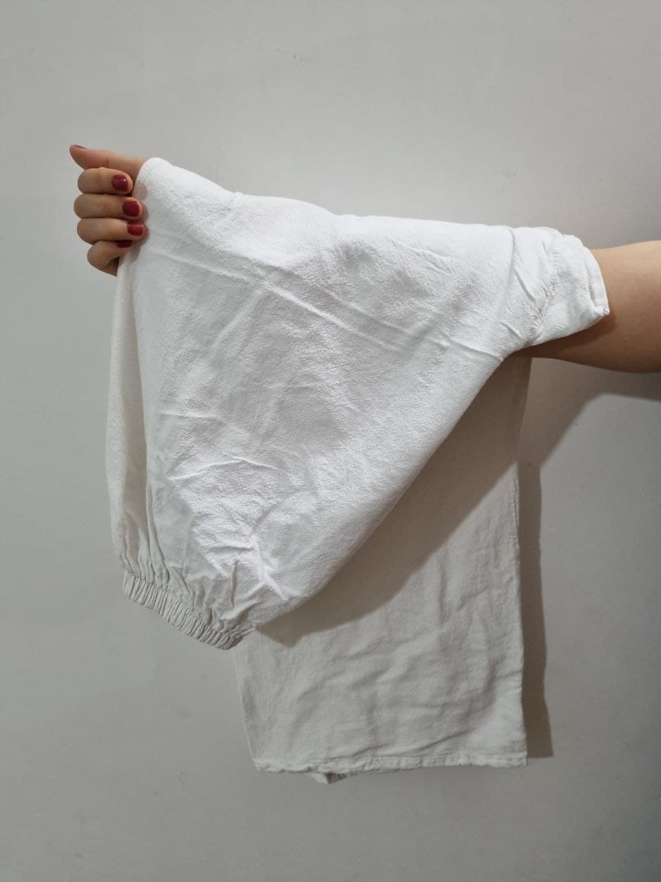 شلوار الیاف طبیعی راسته زنانه/کد6249 — تصویر ۴