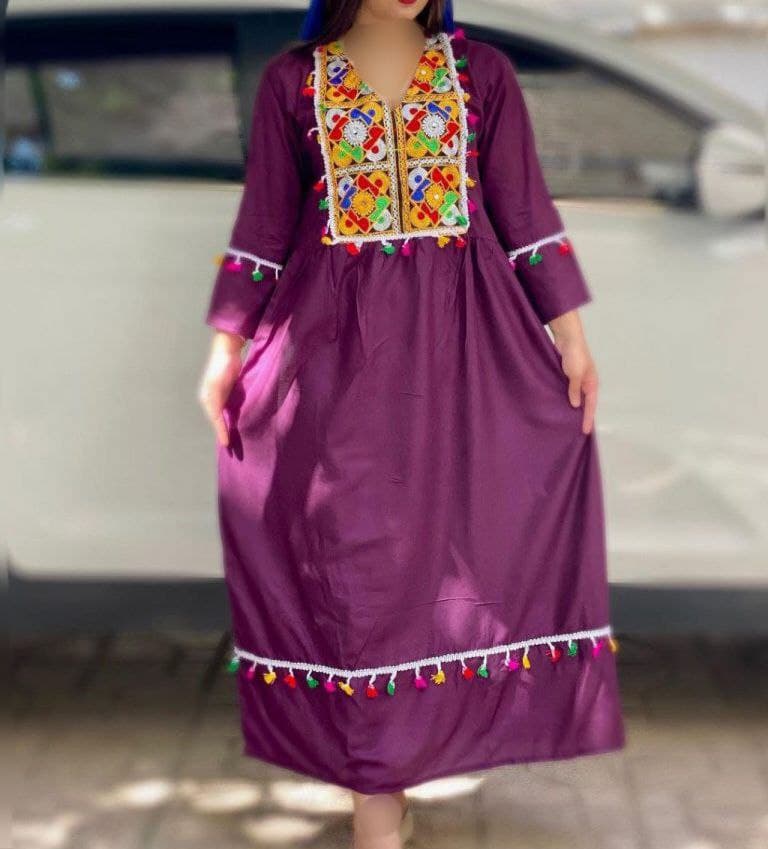 ساحلی اینه کاری وگلدوزی زنانه وارداتی/کد6186 — تصویر ۴