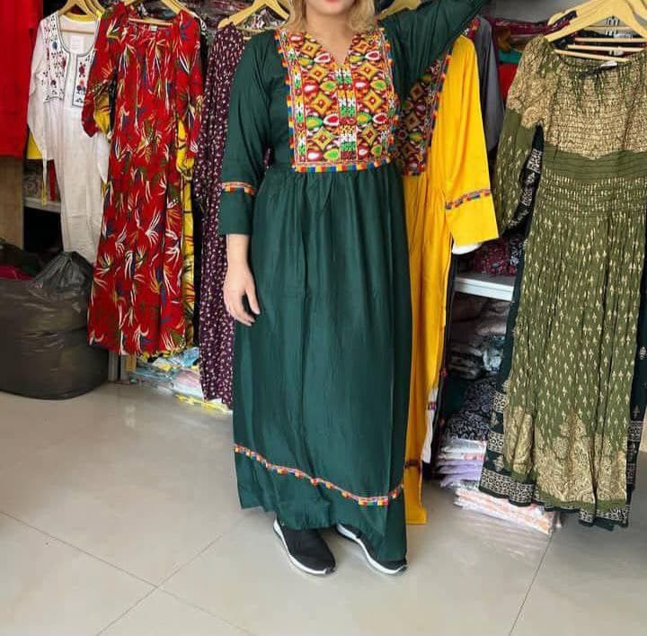 ساحلی اینه کاری وگلدوزی زنانه وارداتی/کد6186 — تصویر ۷