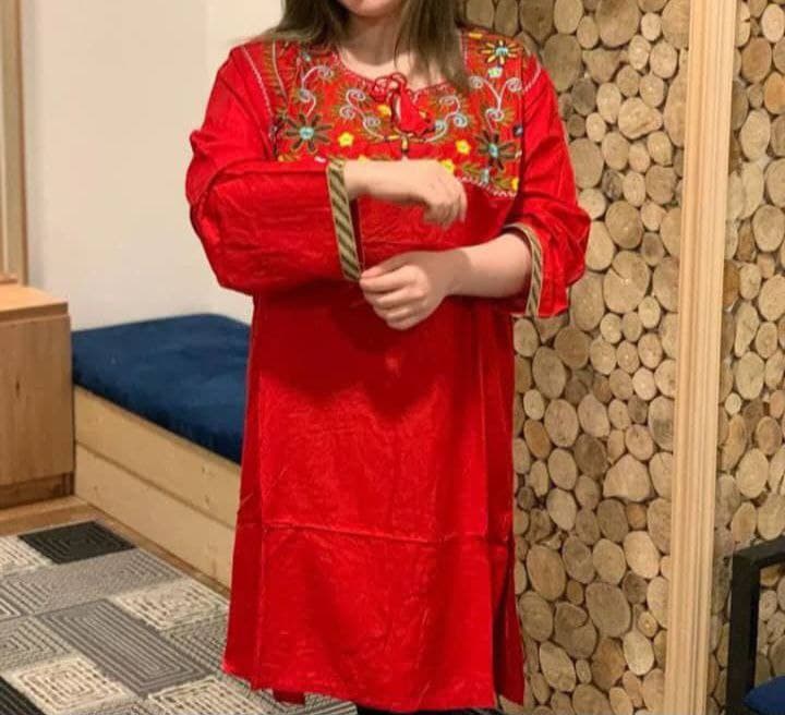 تونیک گلدوزی زنانه وارداتی /کد6157
