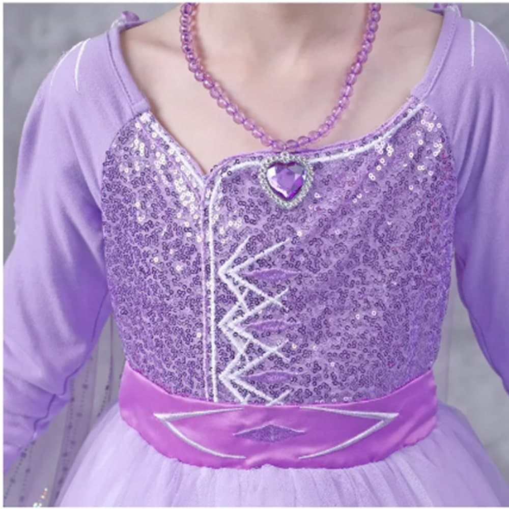 لباس پرنسسی السا کد: Elsa Princess Dress 11110 — تصویر ۲