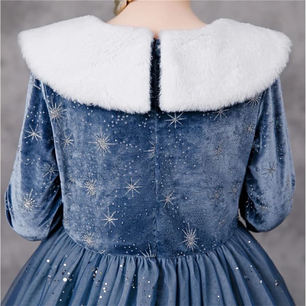لباس زمستانی السا کد: Elsa Winter Dress 111166 — تصویر ۳