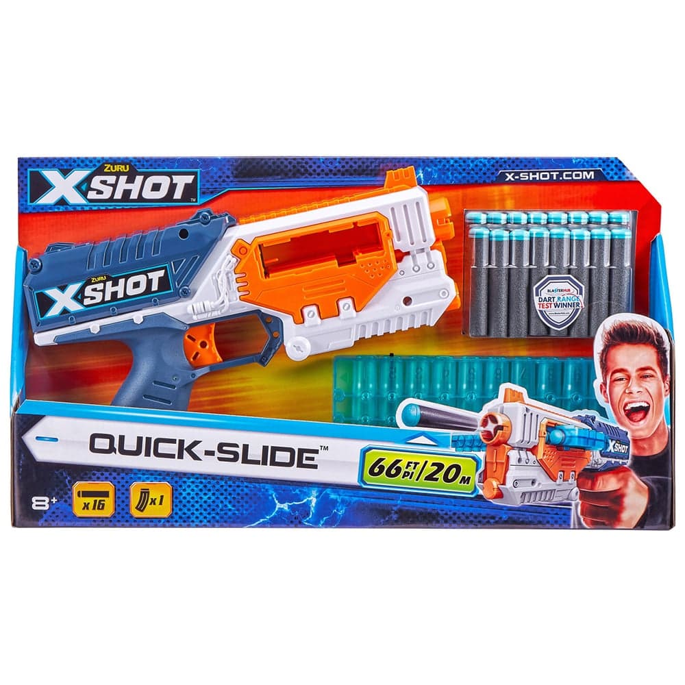 تفنگ ایکس شات زورو کد: X-Shot Quick-Slide 01710