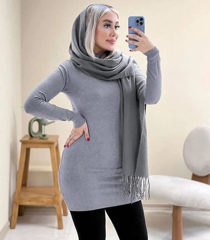 تونیک زیرسارافنی وارداتی طرح لیزو/کد6060 — تصویر ۵