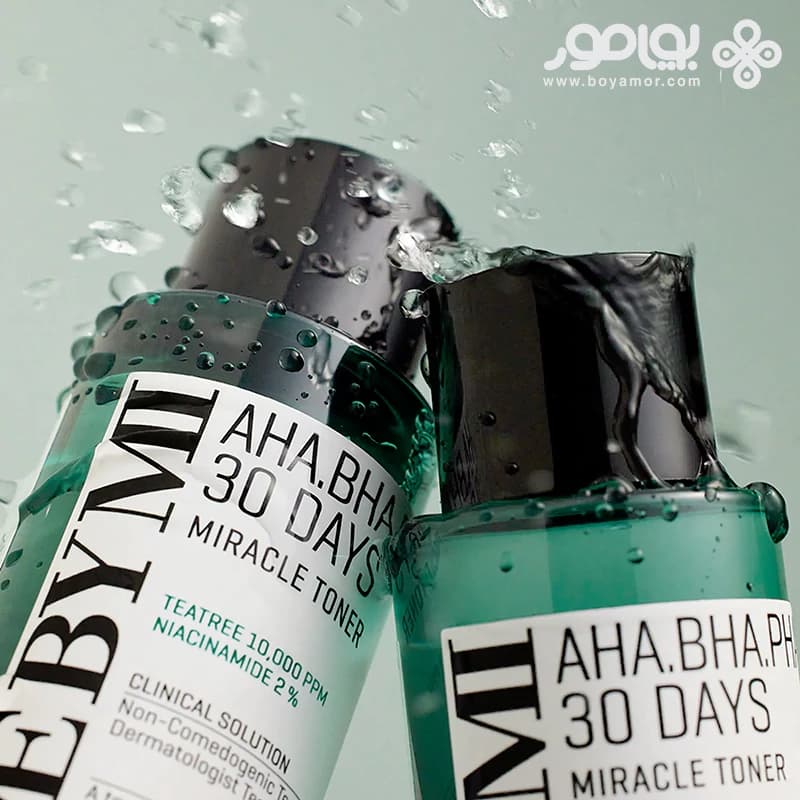 تونر ضد جوش سام بای می مدل AHA.BHA.PHA حجم 150 میل — تصویر ۳