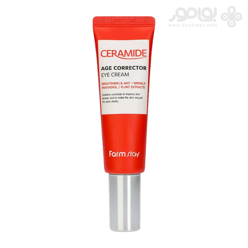 کرم ضد چروک و روشن کننده دور چشم فارم استی مدل CERAMIDE
