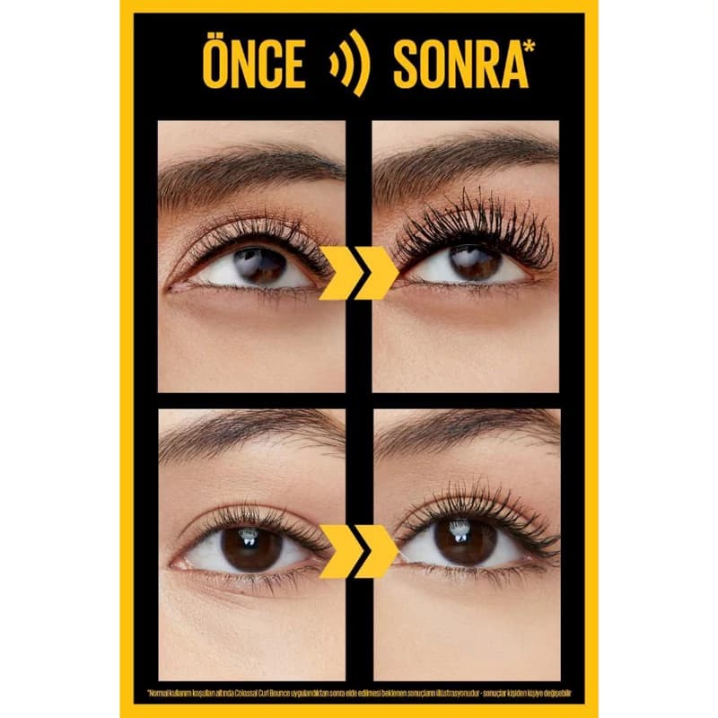 ریمل میبلین کلوسال CURL BOUNCE مدل AFTER DARK حجم 10 میل — تصویر ۴
