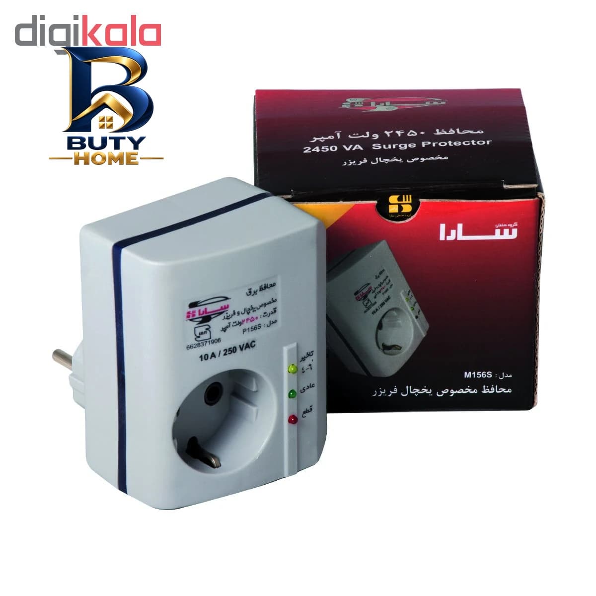 محافظ ولتاژ سارا مدل P۱۵۶S اصل