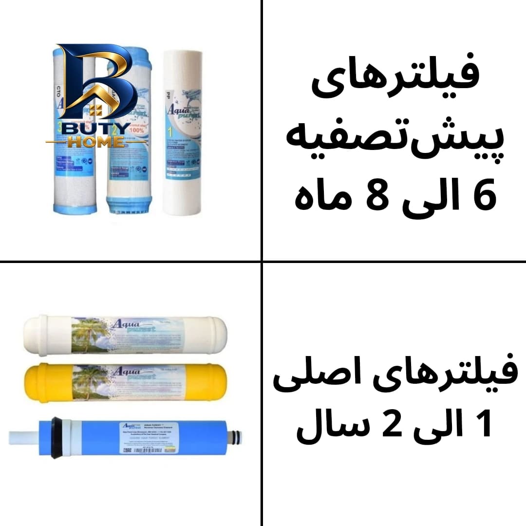 دستگاه تصفیه آب آکوا پیورست مدل ZC 5540 جدید — تصویر ۷