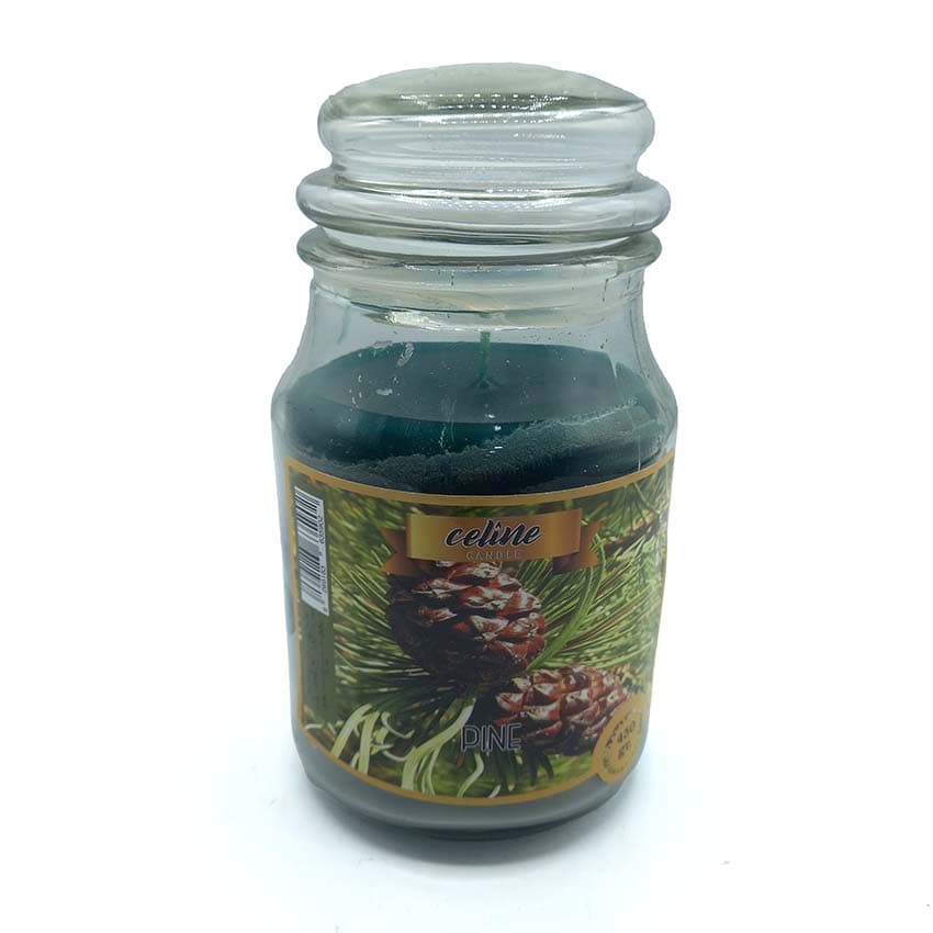 شمع معطر شیشه ای بزرگ سلین مدل کاج ( پین ) کد550084