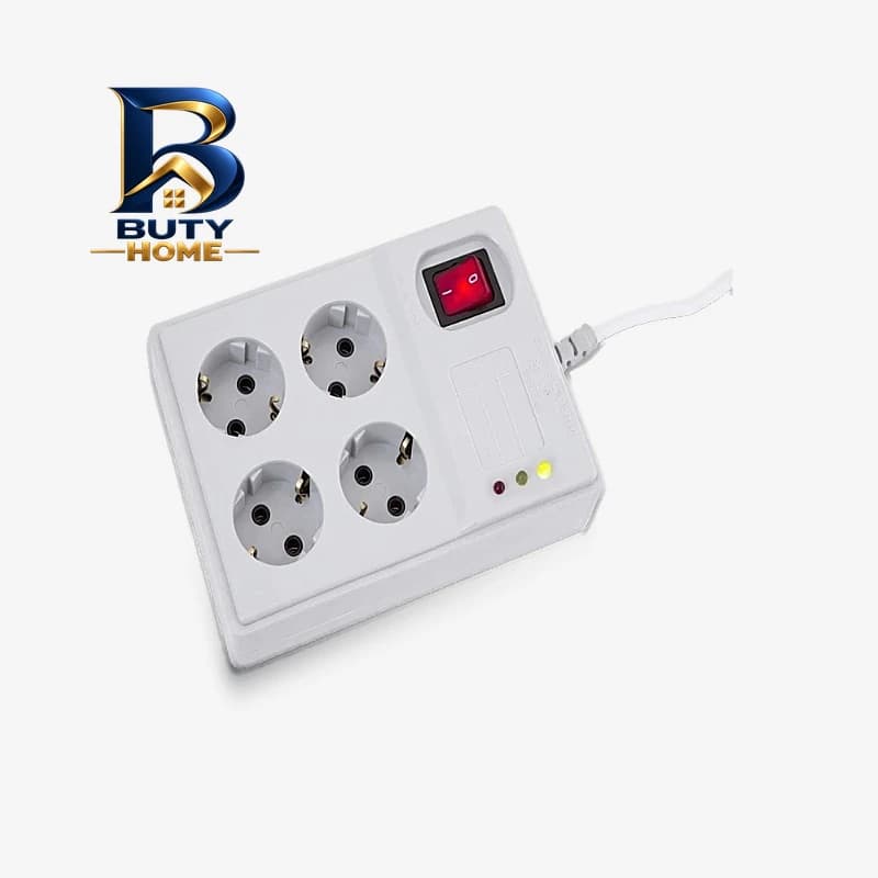چندراهی برق و محافظ پارت الکتریک مدل PE۲۲۰۴ اصل