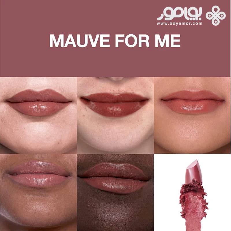 رژ لب میبلین مدل SENSATIONAL شماره 373 رنگ MAUVE — تصویر ۴