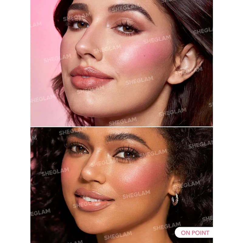رژگونه مایع مات شیگلم مدل COLOR BLOOM رنگ ON POINT — تصویر ۳