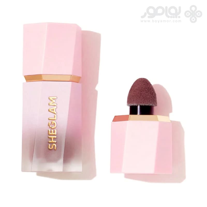 رژگونه مایع مات شیگلم مدل COLOR BLOOM رنگ NIGHT DRIVE