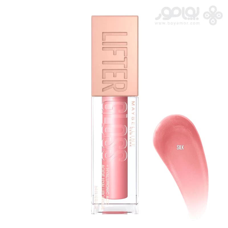 رژ لب مایع میبلین مدل LIFTER GLOSS شماره 004 رنگ SILK