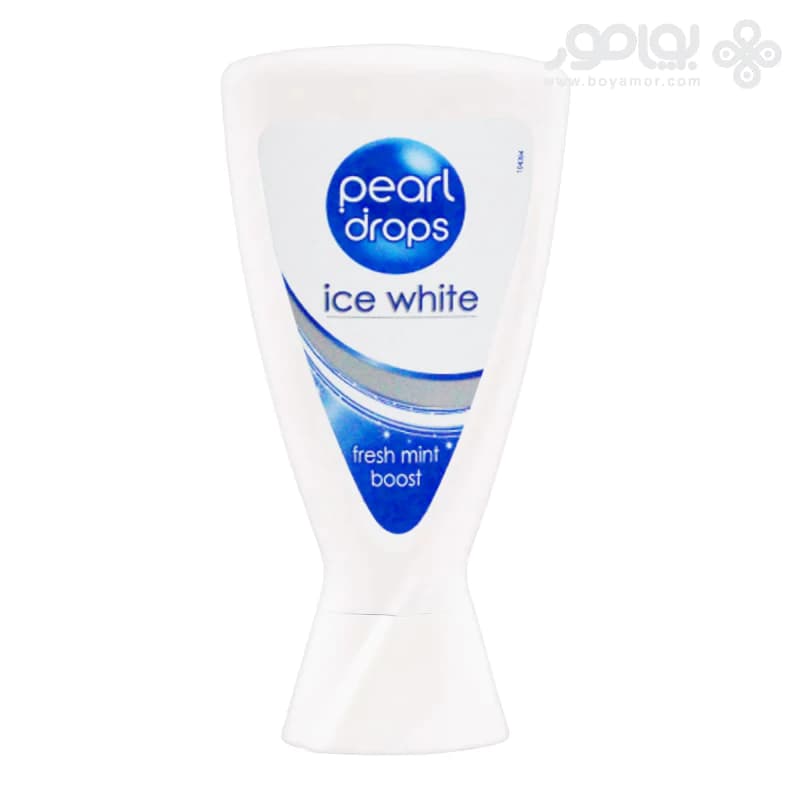 خمیر دندان سفید کننده روزانه پرل دراپس مدل ICE WHITE حجم 50 میل