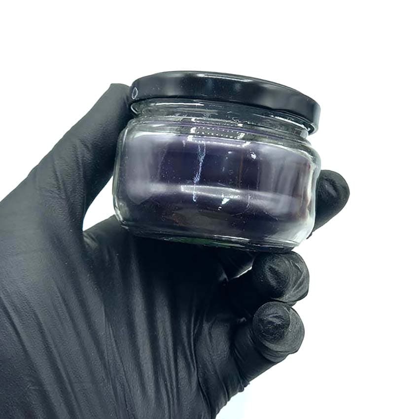 شمع معطر شیشه ای درب فلزی پارمیس مدل شاه توت ( بلکبری ) کد 550069 — تصویر ۴