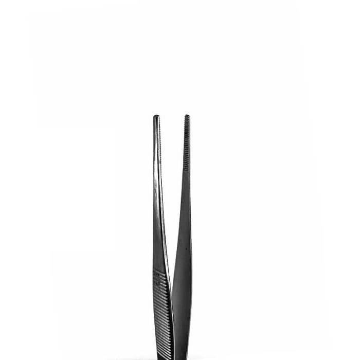 پنس مستقیم پهن ۱۴ سانتی متر Dental Devices — تصویر ۲