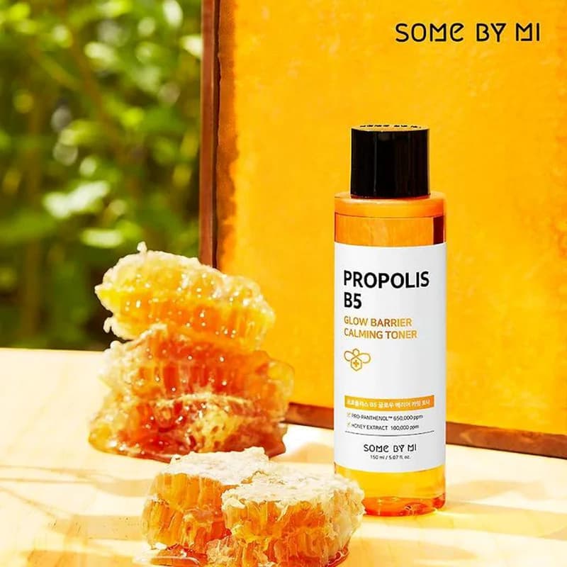 تونر تسکین دهنده و درخشان کننده سام بای می مدل PROPOLIS B5 — تصویر ۴