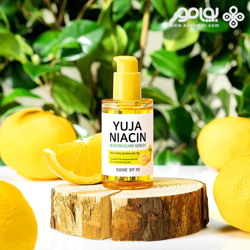 سرم ضد لک و روشن کننده سام بای می مدل YUJA NIACIN حجم 50 میل — تصویر ۳