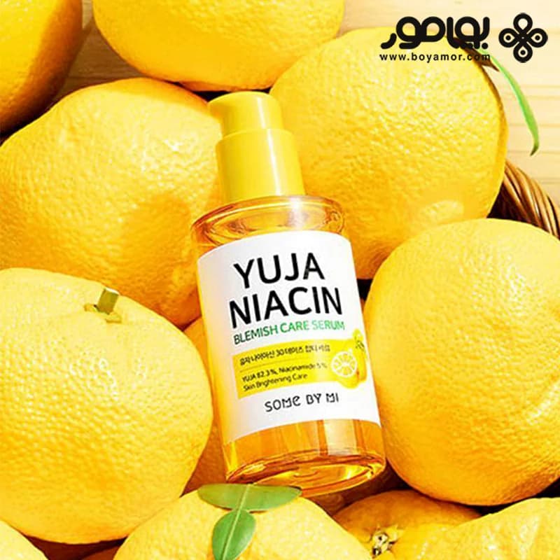 سرم ضد لک و روشن کننده سام بای می مدل YUJA NIACIN حجم 50 میل — تصویر ۲