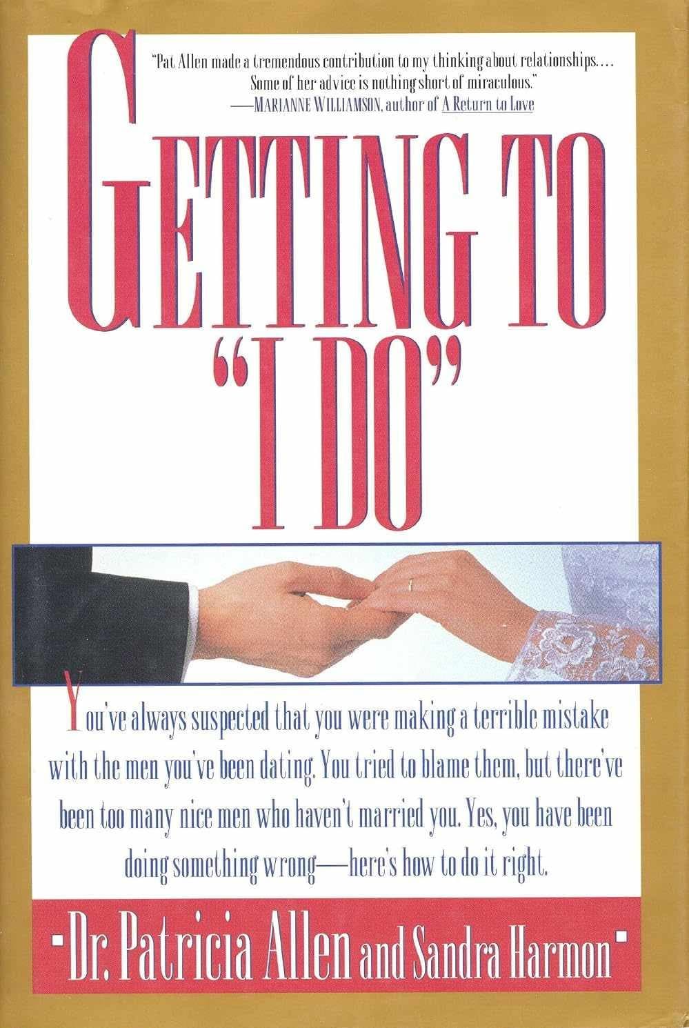 کتاب رسیدن به «بله» (Getting to I Do) نسخه انگلیسی PDF | پاتریشیا آلن و ساندرا هارمون