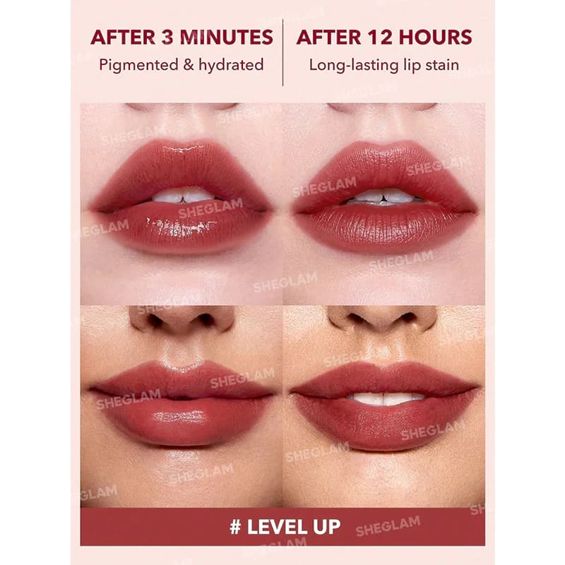 تینت لب شیگلم مدل TAKE A HINT رنگ LEVEL UP — تصویر ۴