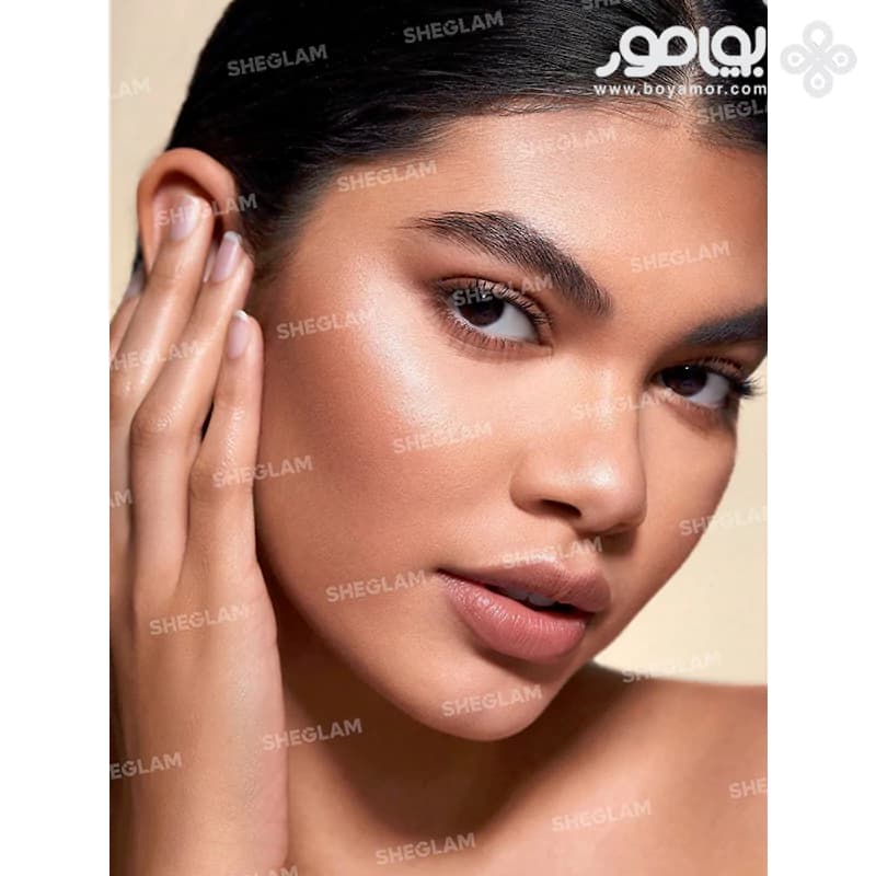 پالت کانتور و هایلایتر خشک شیگلم STEREO FACE SIX مدل NUDE — تصویر ۳